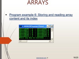 cprogrammingarrayaggregatetype.ppt