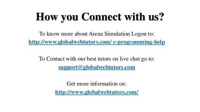 Arena simulation homework help Arena simulation homework help