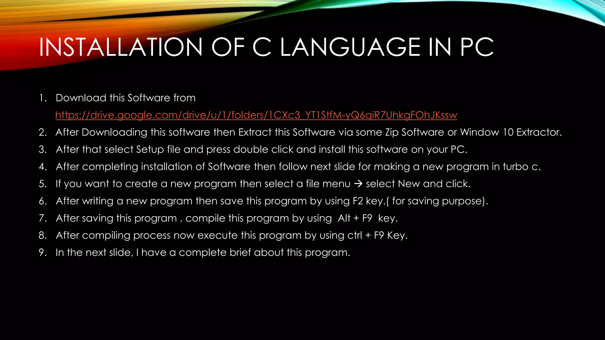C programming Basics | PPT