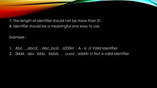 C programming Basics | PPT