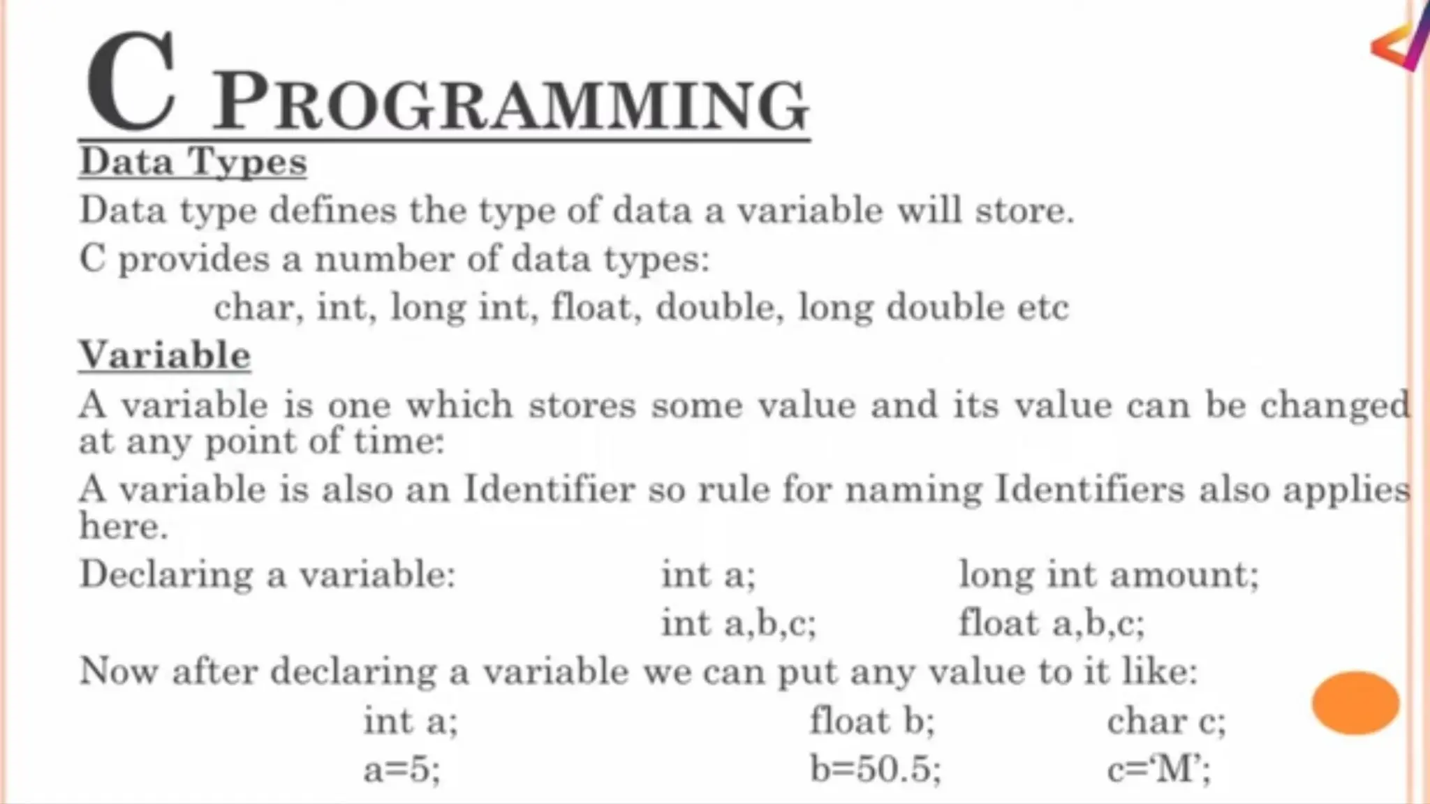 C programming C Programming basics (1).pptx