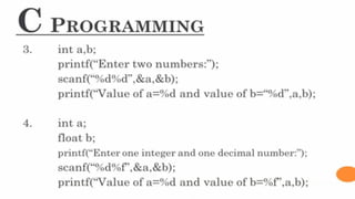 C programming C Programming basics (1).pptx