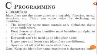 C programming C Programming basics (1).pptx