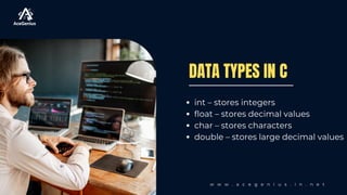 C Programming Basics Notes for Students | PDF