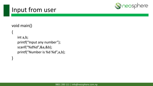 C programming Workshop | PDF | Computer Software and Applications ...