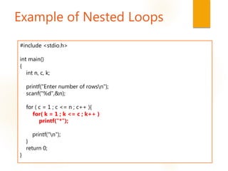 C Programming: Control Structure | PPT