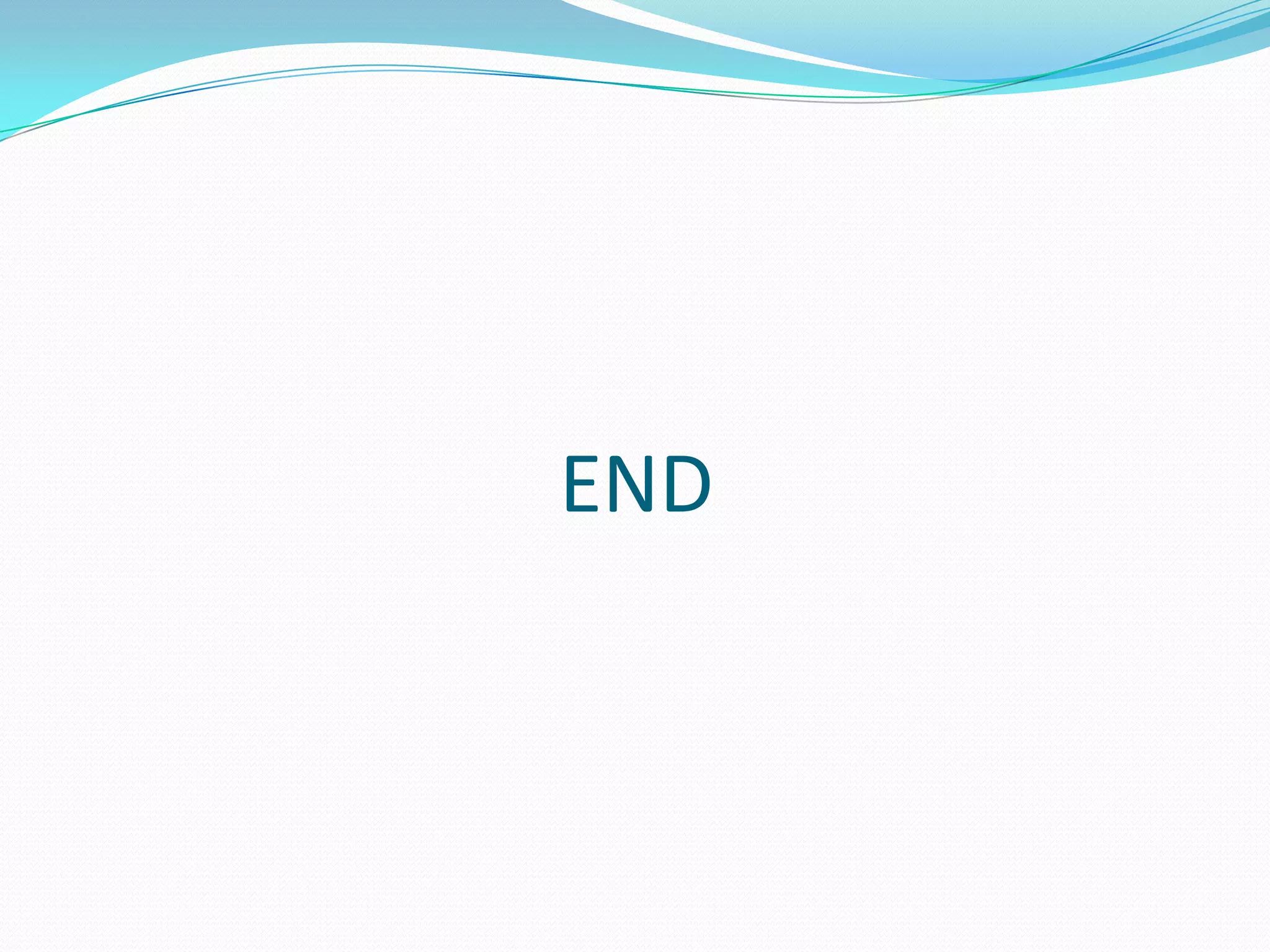 END
 