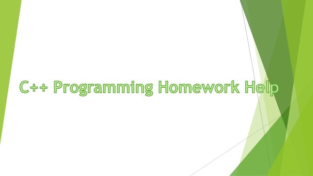 Homework help c programming