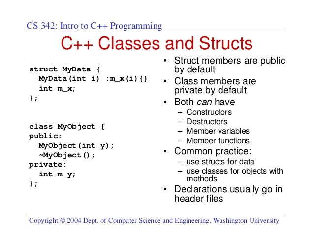 C++ programming intro