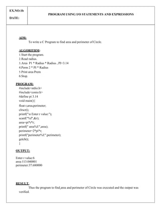 C Programming Lab.pdf | Programming Languages | Computing
