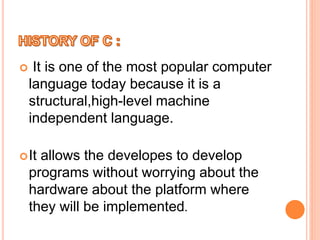 c programming language.pptx