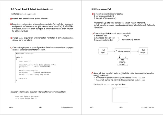 C programming language notes (5) | PPT