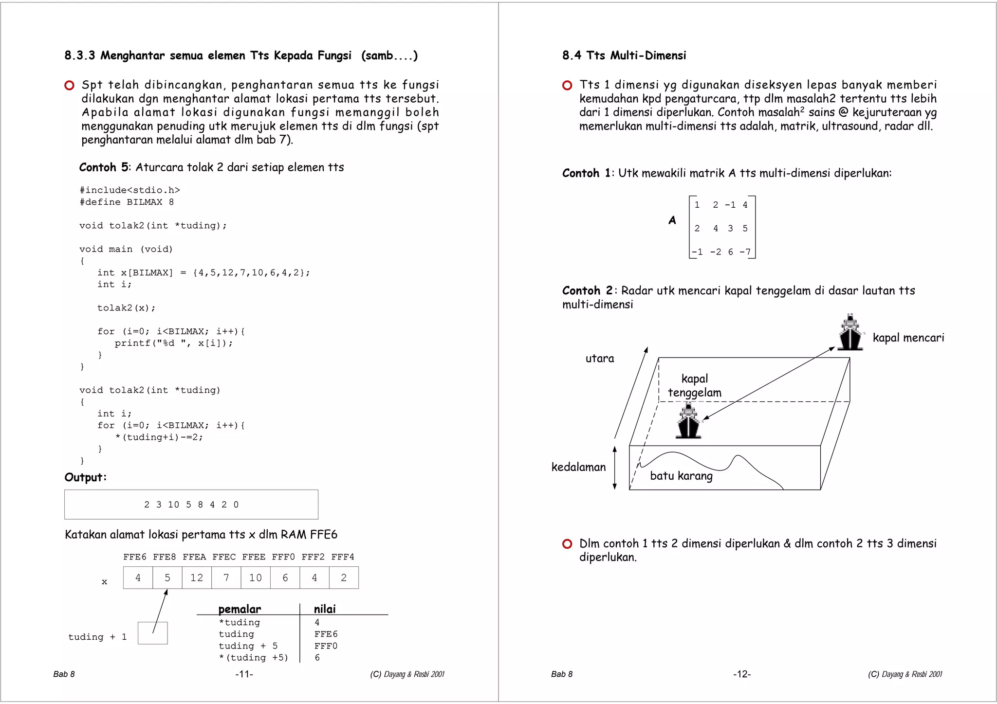 C programming language notes (8) | PPT