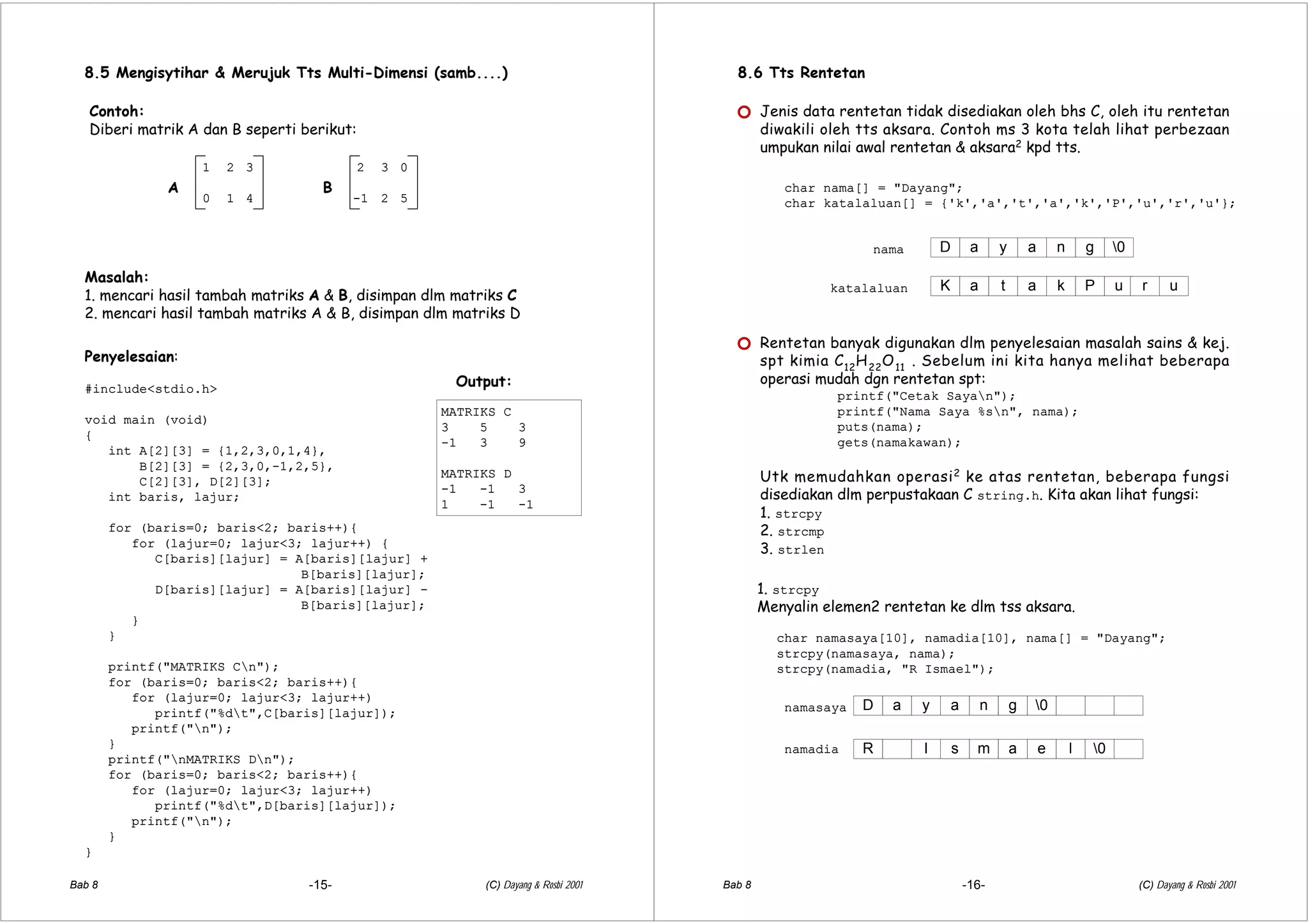 C programming language notes (8) | PPT