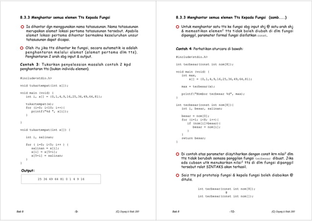 C programming language notes (8) | PPT