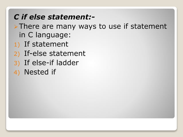 C Programming Language Tutorial for beginners - JavaTpoint | PPTX ...