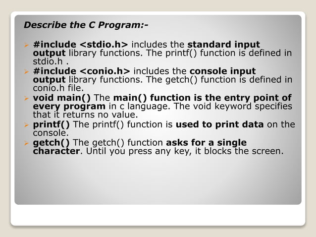 C Programming Language Tutorial for beginners - JavaTpoint | PPTX ...