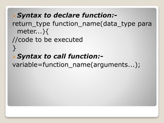 C Programming Language Tutorial for beginners - JavaTpoint | PPT