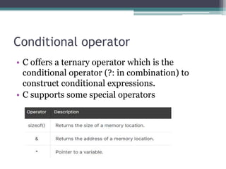 C programming language tutorial | PPTX | Programming Languages | Computing
