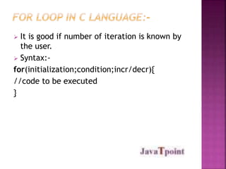 C programming language tutorial | PPT