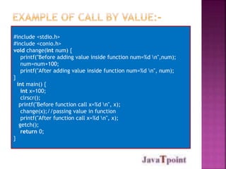 C programming language tutorial | PPT