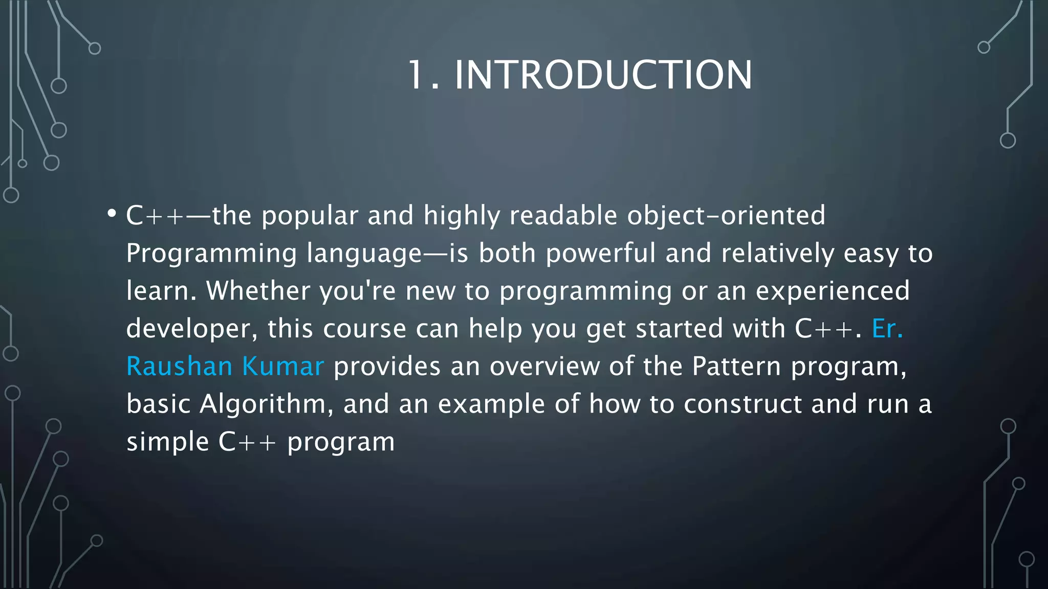 C++ programming pattern | PPT | Free Download
