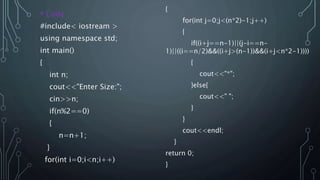 C++ programming pattern | PPTX