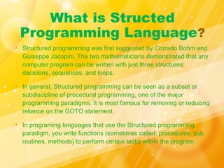 C programming presentation for university | PPT