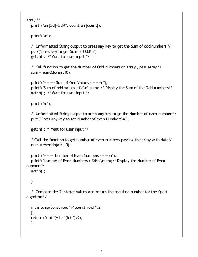 C Programming Project