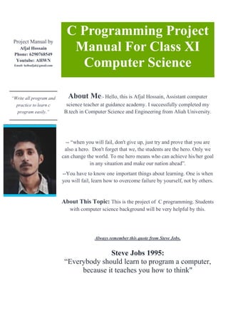 C programming project | PDF