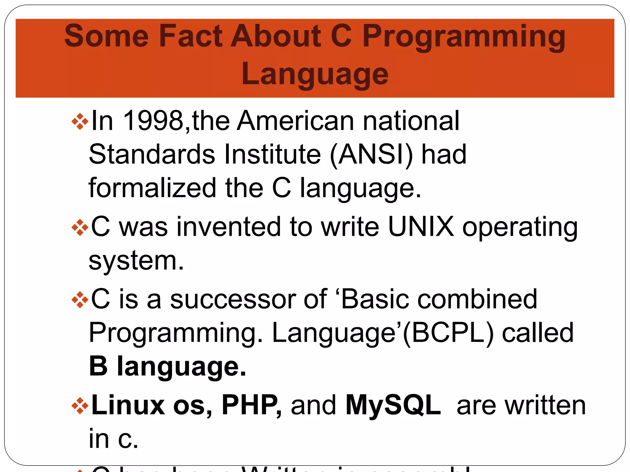 C programming short notes by pulkit modi | PPT | Free Download