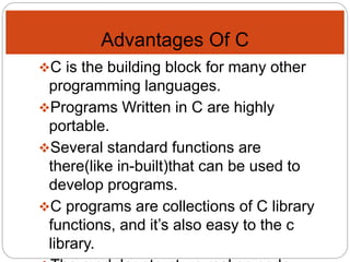 C programming short notes by pulkit modi | PPT
