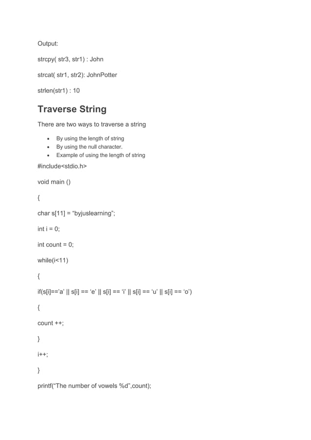 C Programming Strings.docx
