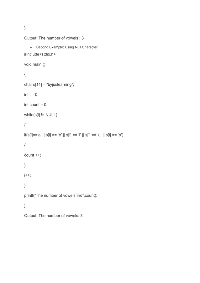 C Programming Strings.docx