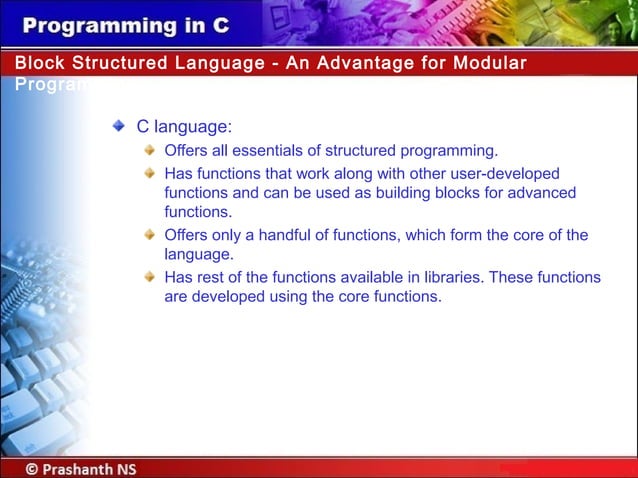 C programming unit 01 | PPT