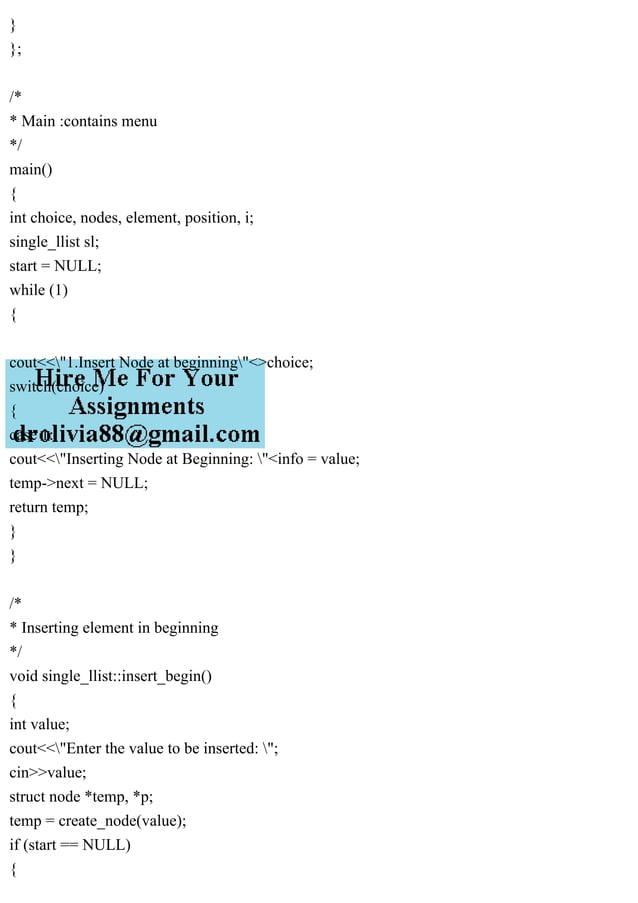 C++ Program to Implement Singly Linked List #includei.pdf