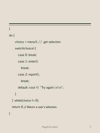 C++ project | PPTX