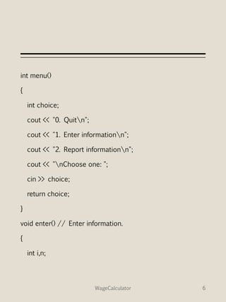 C++ project | PPTX
