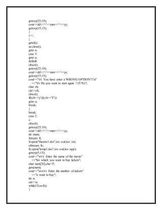 C++ project | DOCX | Programming Languages | Computing