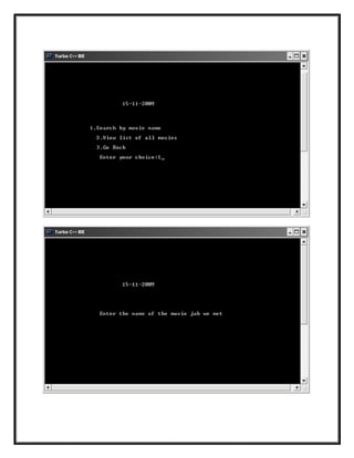 Mini Search Engine Project Using C C++ project | DOCX
