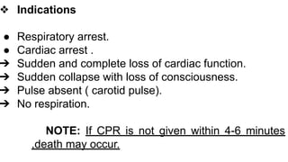 Cpr Notes Reverted Cardio pulmonary resusitation ( cpr) technique and protocols | PDF