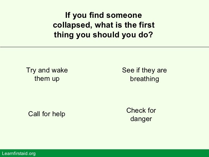 CPR Quiz free online first aid training