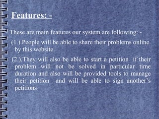 Comprehensive Problem Registration System | PPT