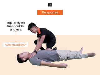 CPR life saving lecture for first aider to improve their knowledge | PPTX