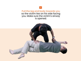 CPR life saving lecture for first aider to improve their knowledge | PPTX