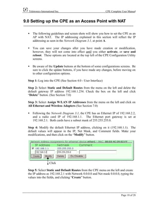 versa router teletronics | PDF