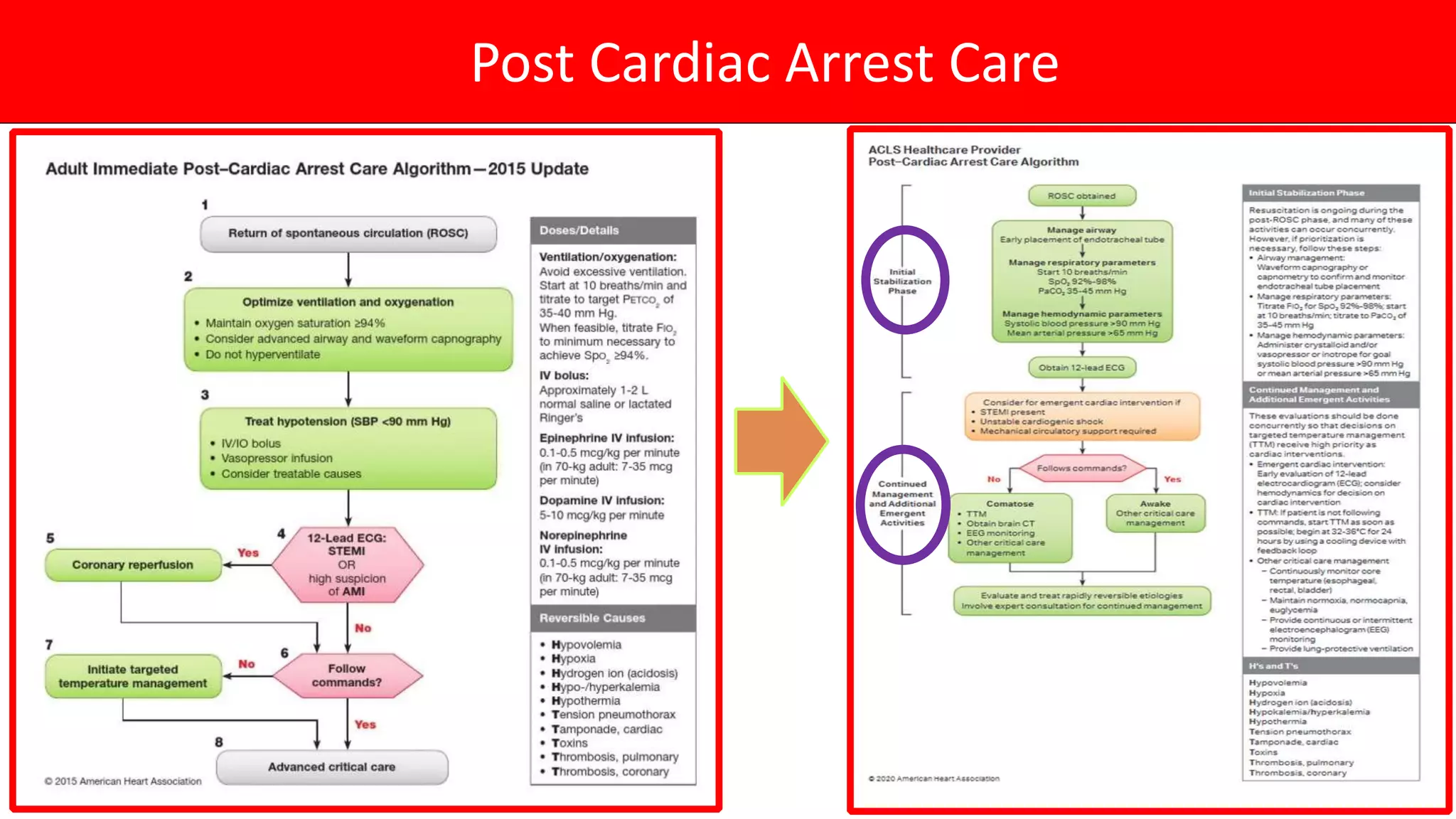 Post Cardiac Arrest Care
 