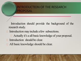 How to write research proposal | PPTX