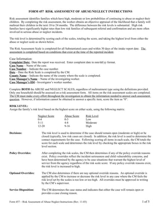 Cps 457 i risk assessment instructions