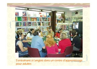 S’eeeennnnttttrrrraaaaînnnnaaaannnntttt à l’aaaannnnggggllllaaaaiiiissss ddddaaaannnnssss uuuunnnn cccceeeennnnttttrrrreeee dddd’aaaapppppppprrrreeeennnnttttiiiissssssssaaaaggggeeee 
ppppoooouuuurrrr aaaadddduuuulllltttteeeessss 
 